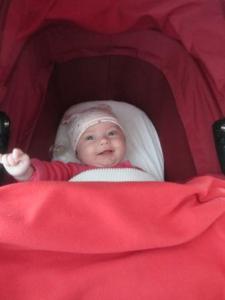 I'm happy in my hat, daddy!