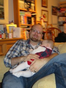 Christmas in a photo - the world as a blur!